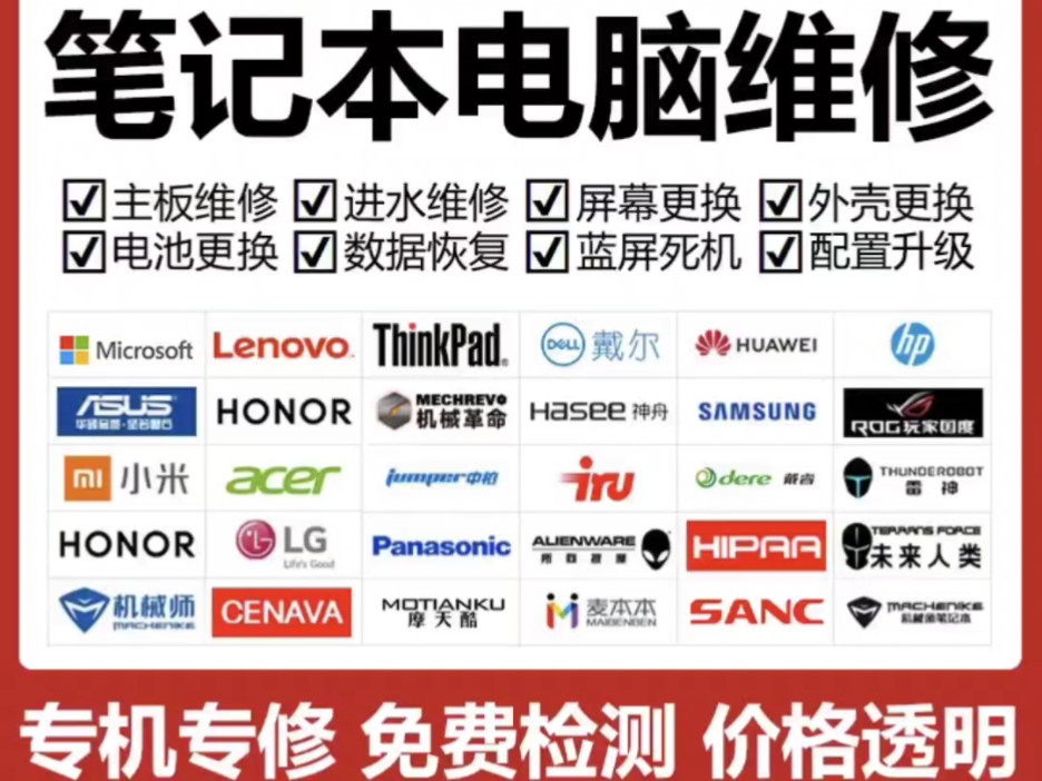 筆記本電腦維修指南 不開機黑屏問題的診斷與專業寄修建議